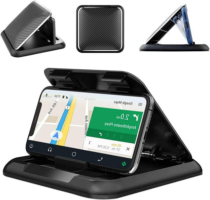 Car Phone Holder Mount, GPS Cell Phone Holder for Car Mounts Universal 3-7 Inch Non-Slip Dashboard Mobile Phone Car Mount Stand Holder (CHOLD)