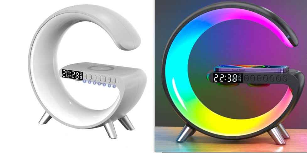 Intelligent G Shaped LED Lamp with Bluetooth Speaker