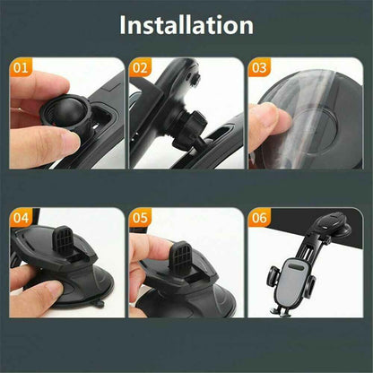 360° Rotatable Car Dashboard Phone Holder