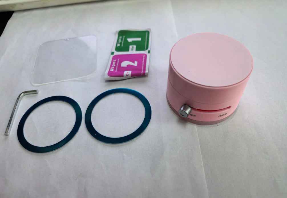 Foldable Magnetic Vacuum Car Phone Holder