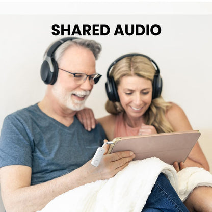 SkySync Duo: Bluetooth 5.3 Travel Audio Adapter