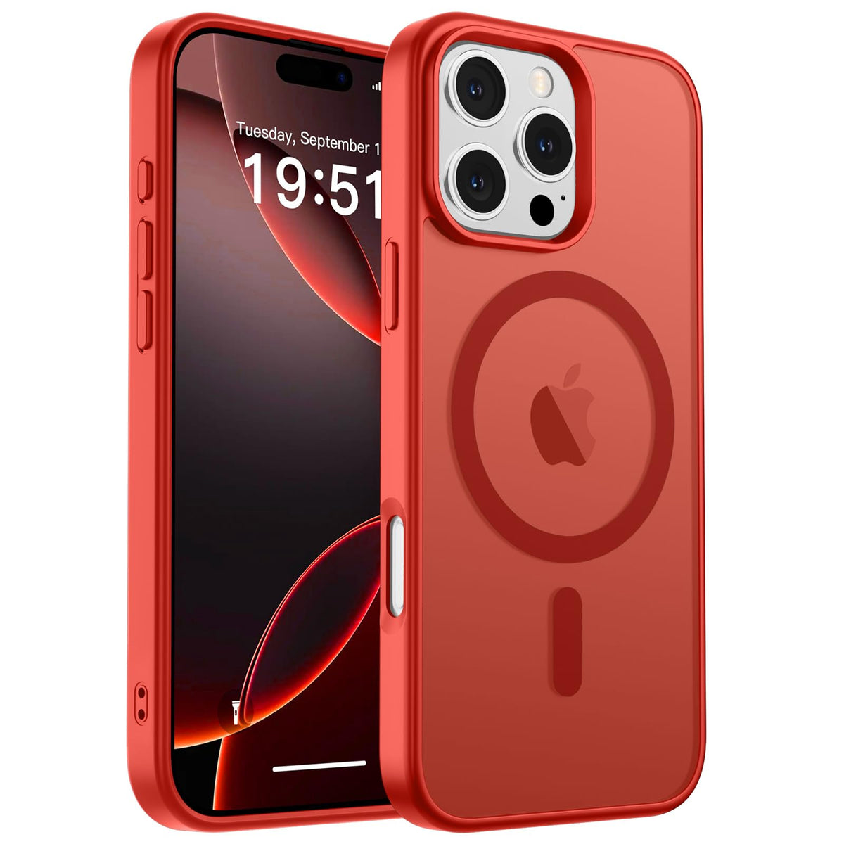 zapica Magnetic for iPhone 17 Pro Max Case, Gray