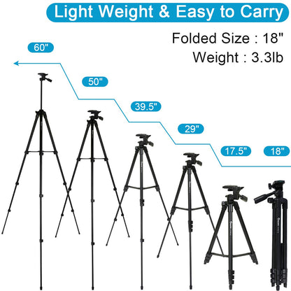 Endurax Pro 60 Tripod for DSLR & Mobile Devices - Small Enterprise