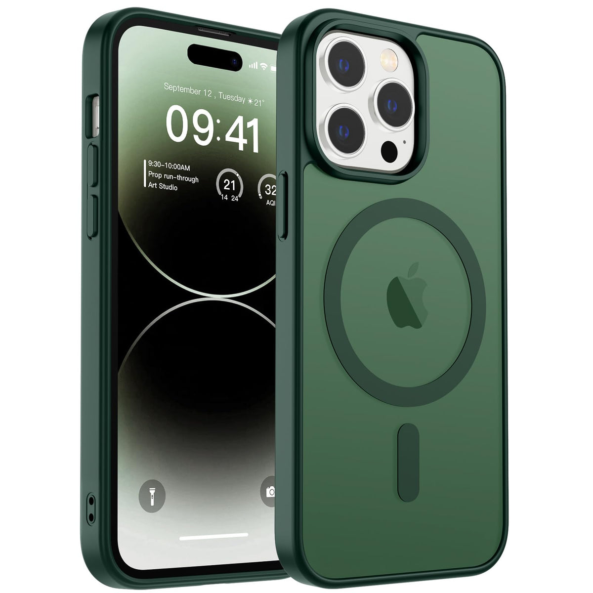 zapica Magnetic for iPhone 17 Pro Max Case, Gray