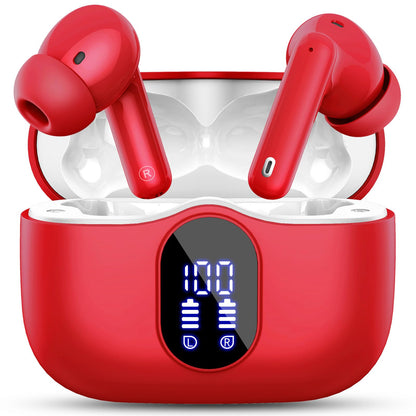 Bluetooth 5.4 Wireless Earbuds with Mic