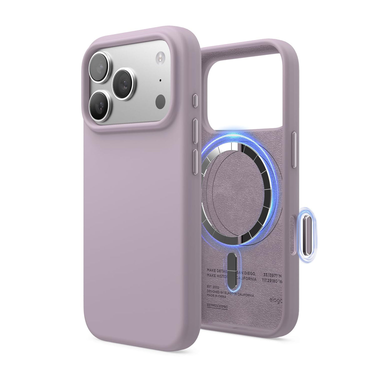 elago Premium Magnetic Silicone Case for iPhone Air Stone