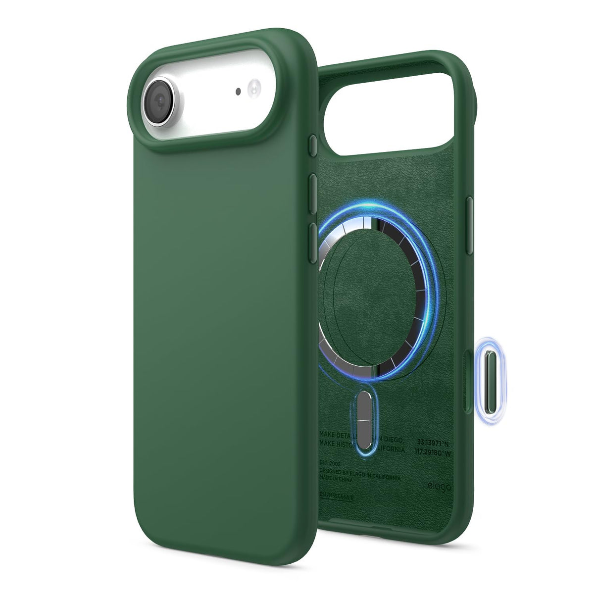 elago Premium Magnetic Silicone Case for iPhone Air Stone