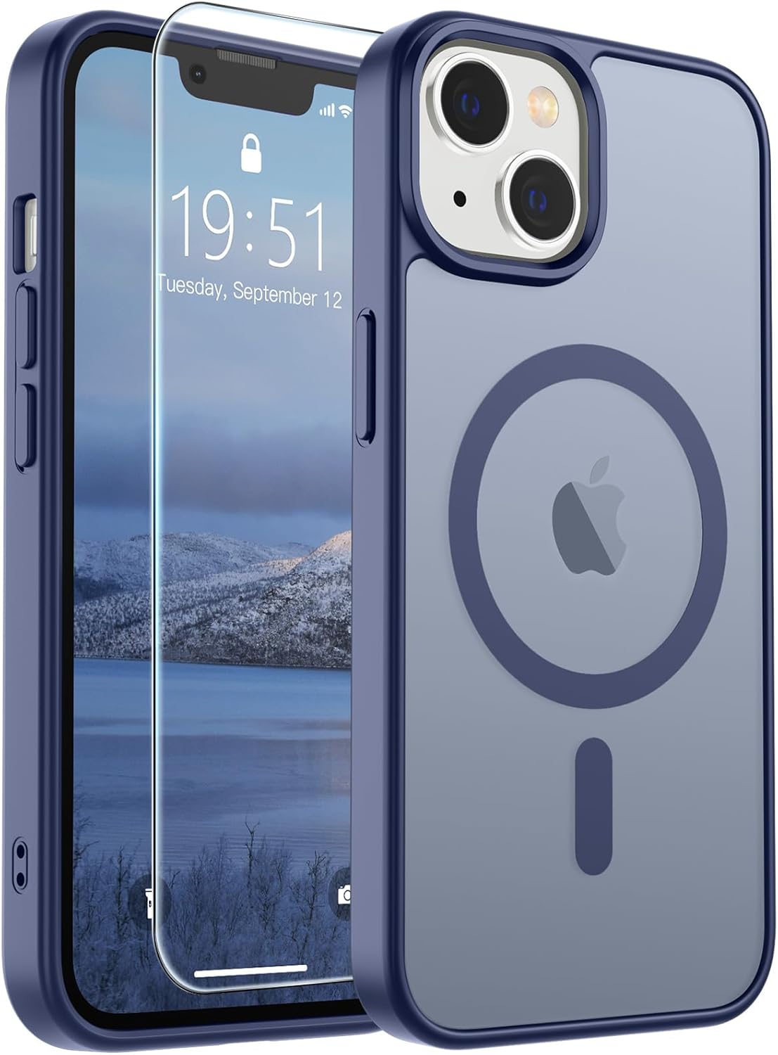 SUPFINE Magnetic iPhone SE/8 Matte Black Case