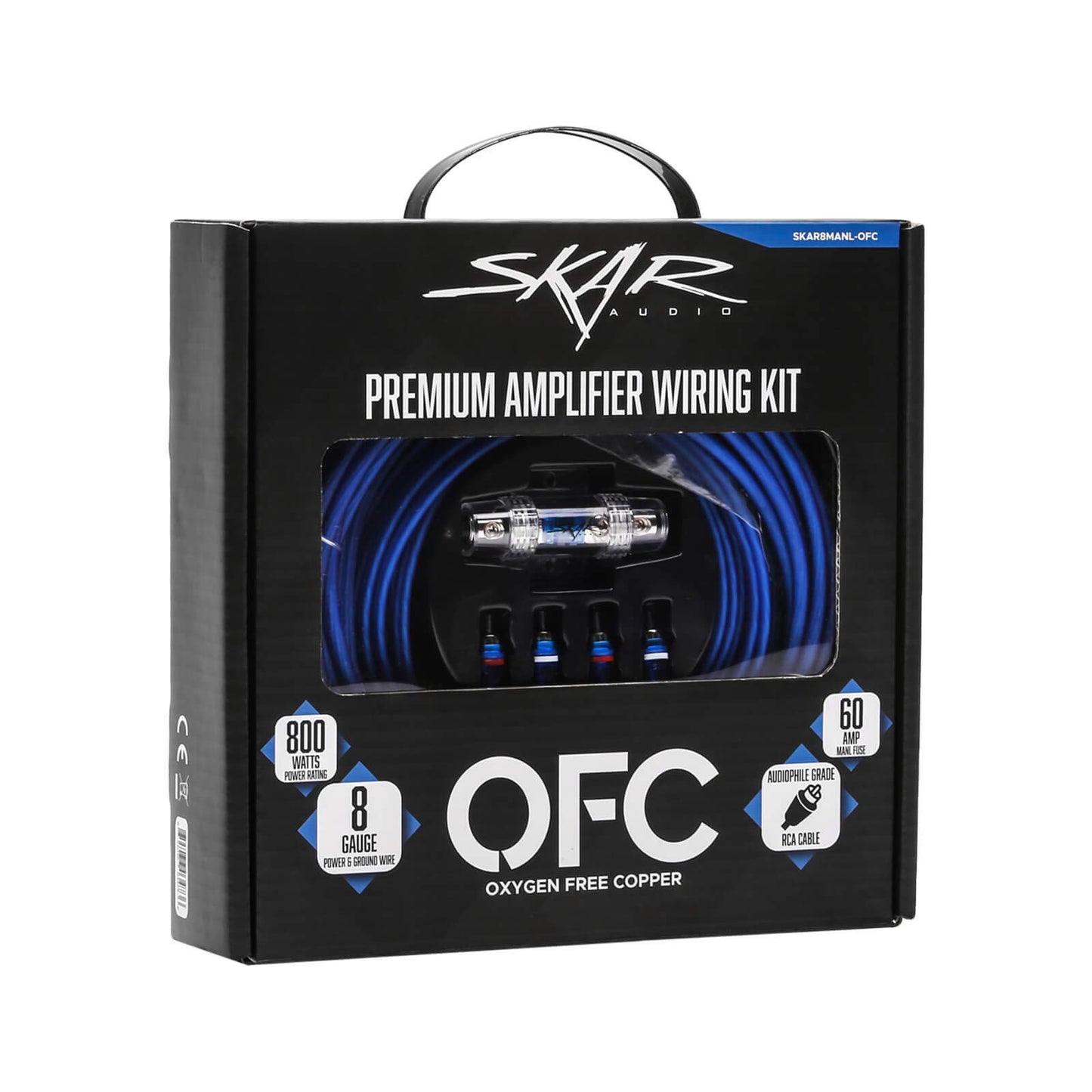 SkarSound Pro 1/0 Gauge OFC Amp Wiring Kit