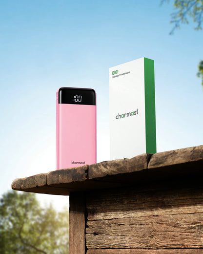 TravelMax 10K: Slim Power Bank w/ Built-in Cables - Small Enterprise