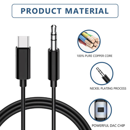 LightningLink: iPhone AUX Cable 3.3ft (White)