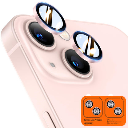 TOCOL Camera Lens Protector for iPhone 17 Tempered Glass HD Individual Scratch Resistant Camera Cover Accessories Case Friendly 2 Pack（Clear）