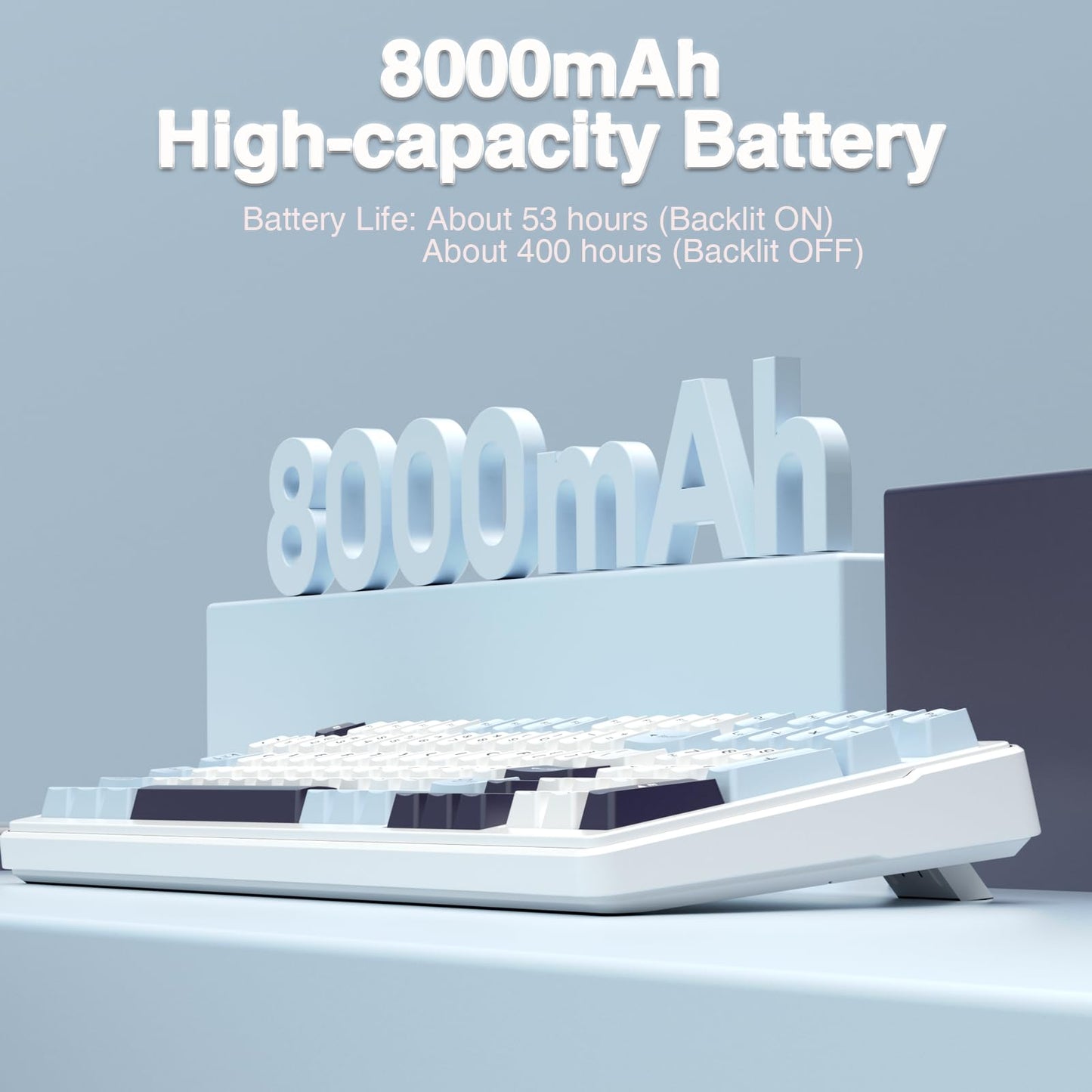 AULA F99 Tri-Mode RGB Wireless Mechanical Keyboard