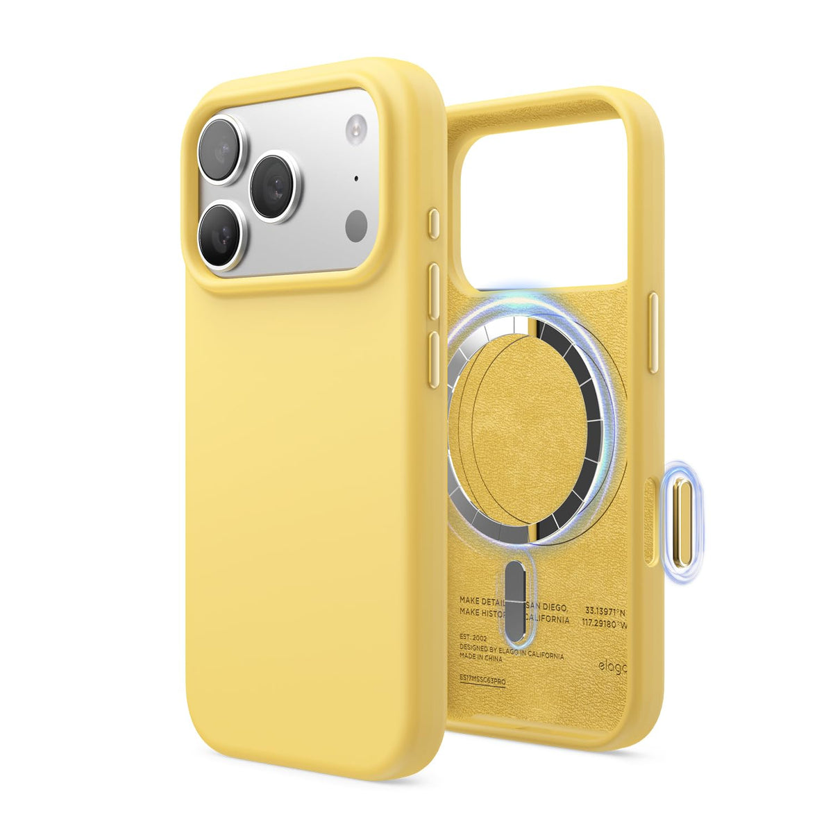 elago Premium Magnetic Silicone Case for iPhone Air Stone