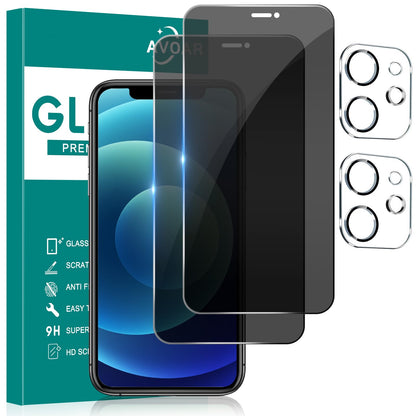 iGuard 2-Pack Privacy Screen Protector for iPhone 14/13 - Small Enterprise