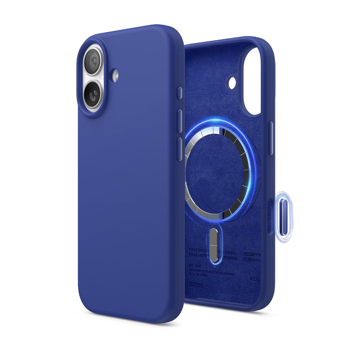 elago Premium Magnetic Silicone Case for iPhone Air Stone