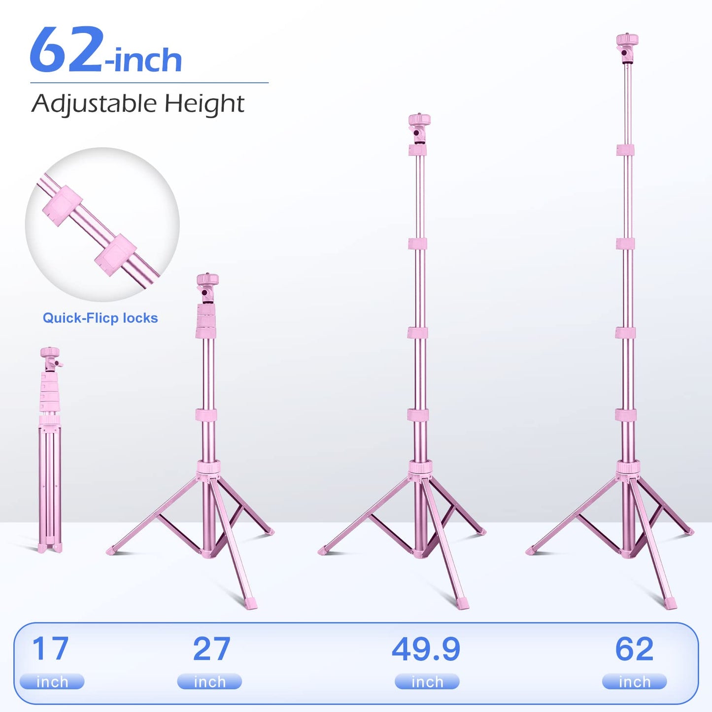 SENSYNE ProTripod: 62 Selfie Stick & Stand - Small Enterprise