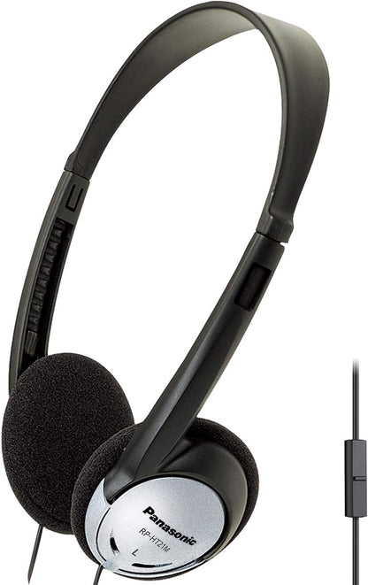 Panasonic RP-HT161-K: Lightweight Bass-Enhanced Headphones - Small Enterprise