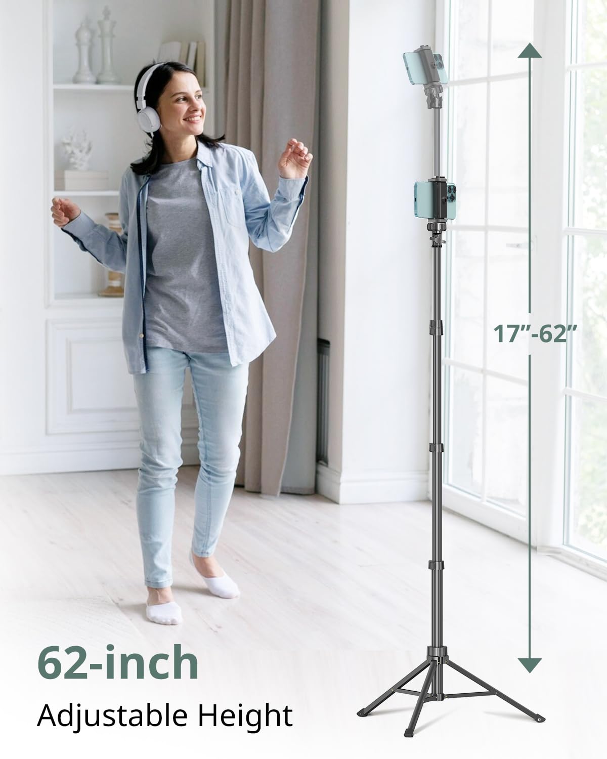 SENSYNE ProTripod: 62 Selfie Stick & Stand - Small Enterprise