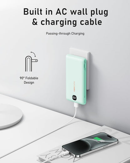 VEEKTOMX SlimCharge 10K: Ultimate Travel Power Bank - Small Enterprise