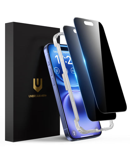 UNBREAKcable iPhone 12 Pro Max Privacy Shield 2-Pack - Small Enterprise