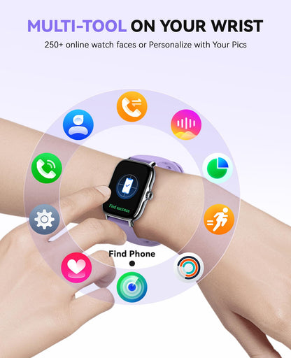 FitTrack SmartWatch: Call, Fitness, Waterproof & More - Small Enterprise