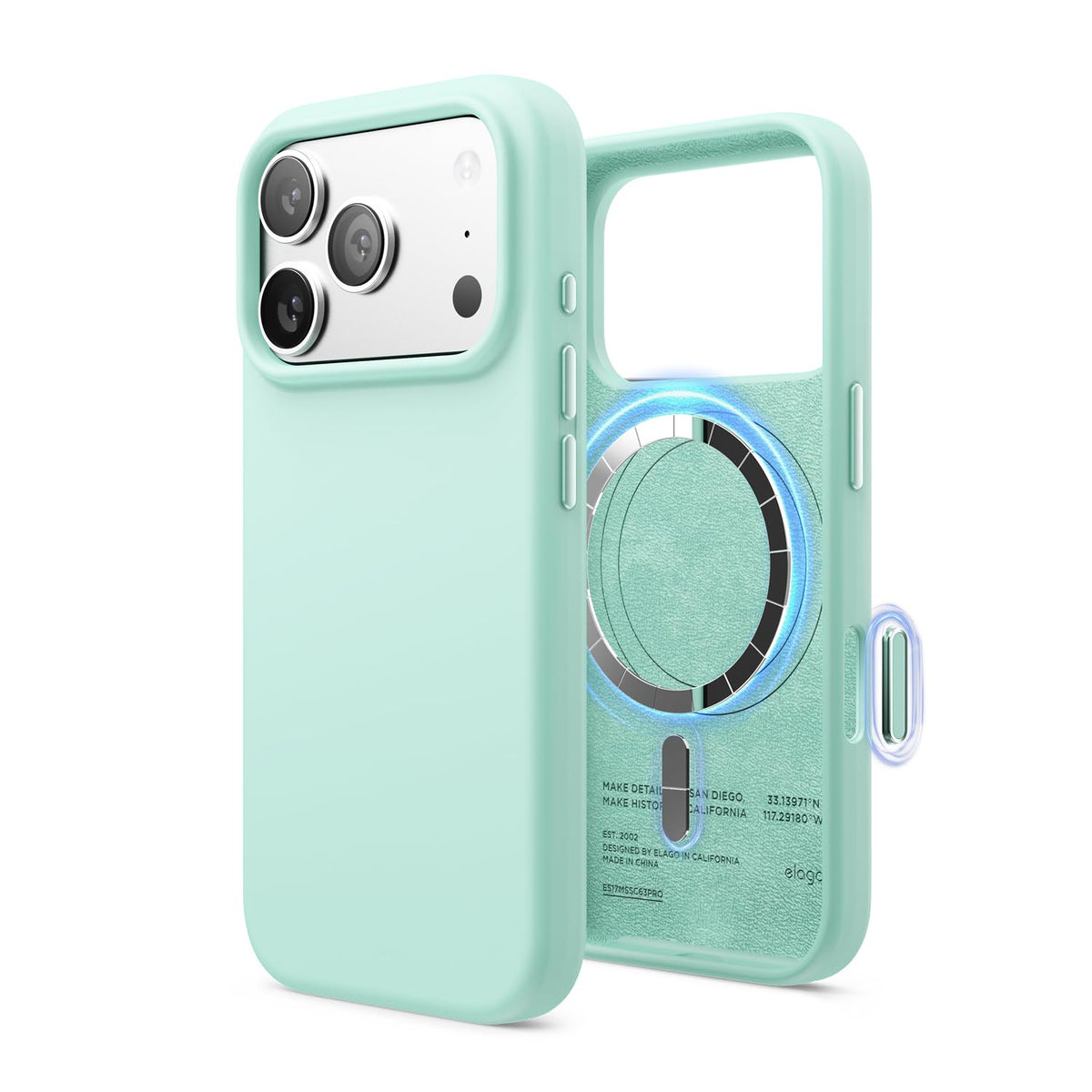 elago Premium Magnetic Silicone Case for iPhone Air Stone