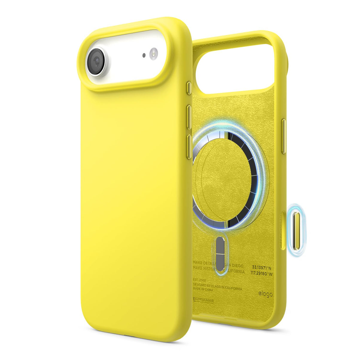 elago Premium Magnetic Silicone Case for iPhone Air Stone