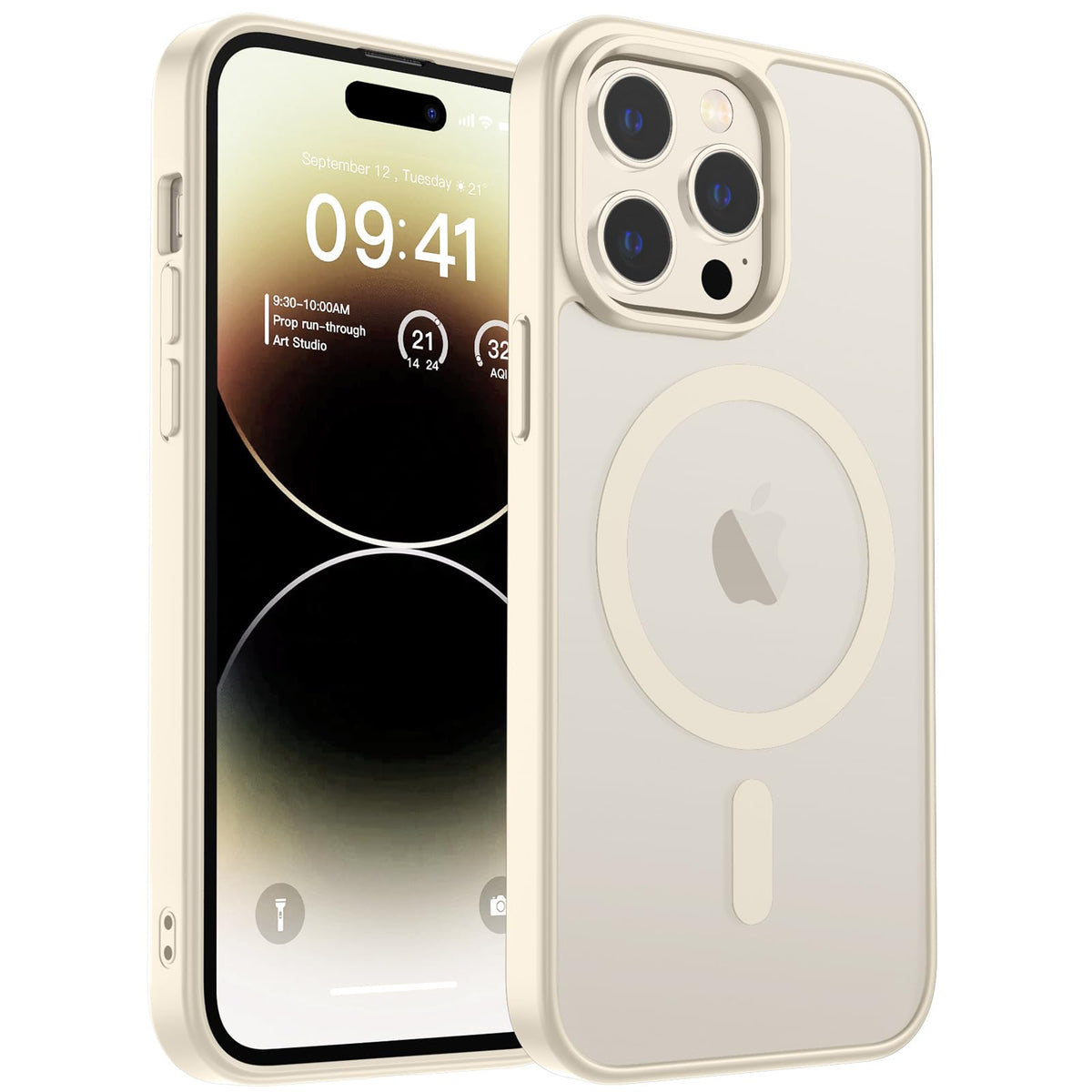 zapica Magnetic for iPhone 17 Pro Max Case, Gray