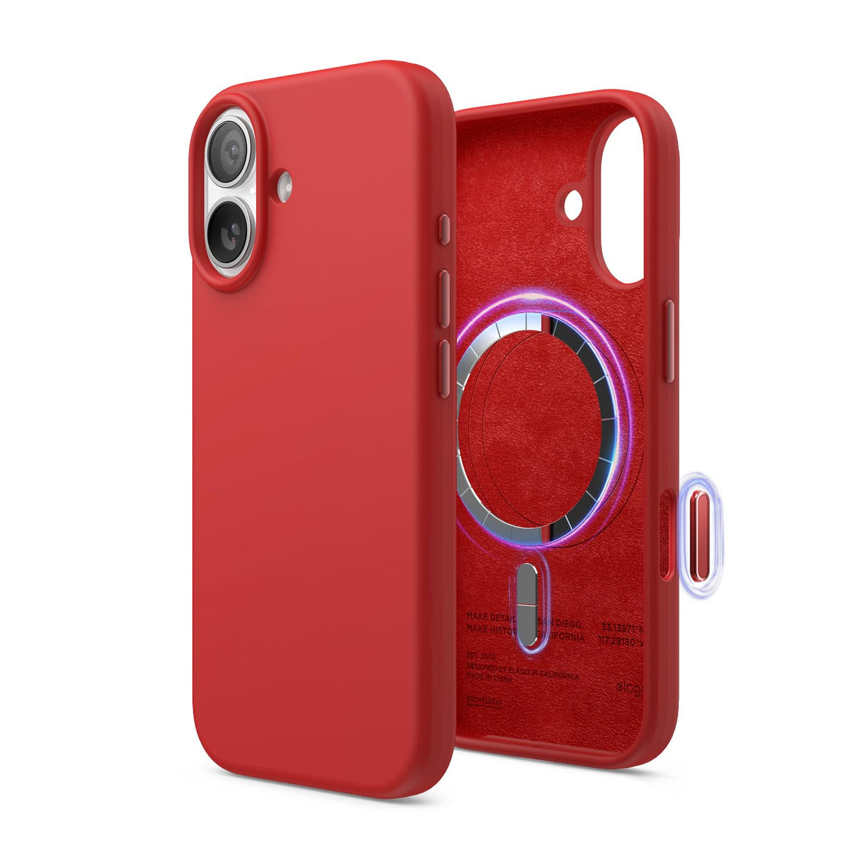 elago Premium Magnetic Silicone Case for iPhone Air Stone