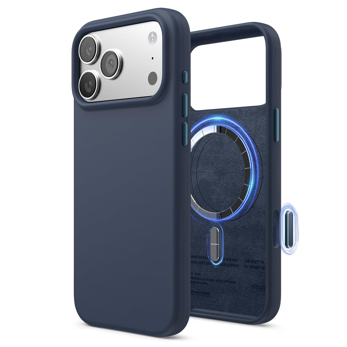 elago Premium Magnetic Silicone Case for iPhone Air Stone