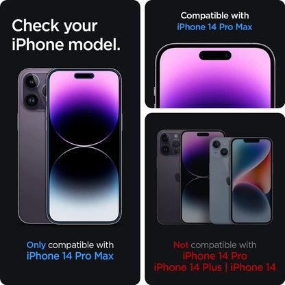 Spigen AluminaCore Tempered Glass Screen Protector [Glas.tR EZ Fit - Privacy] designed for iPhone 17 Pro | iPhone 17 | iPhone 16 Pro [2 Pack] 9H+ Hardness, Aluminum-Enhanced Durability | Tempered Glass, Privacy