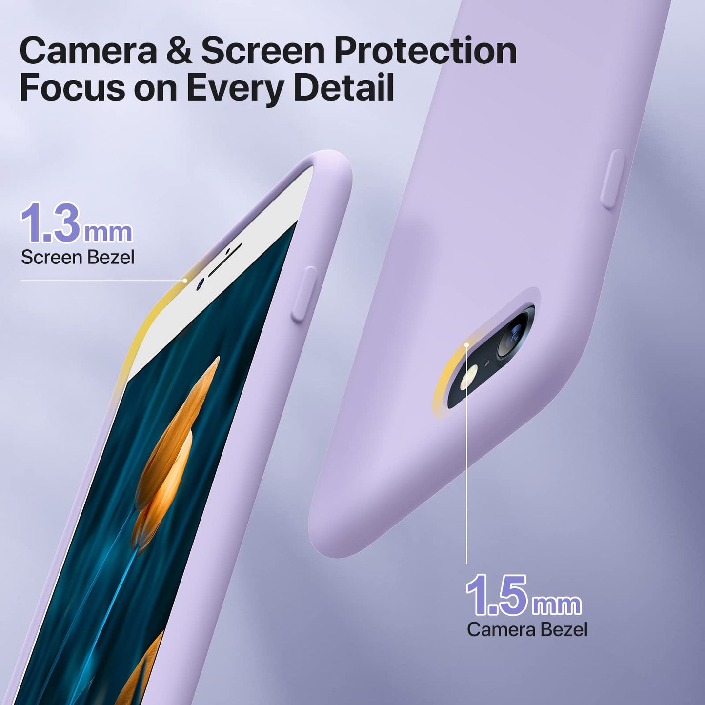 Miracase Capri Blue Slim Shockproof iPhone Case