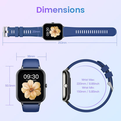 FitGoddess Smartwatch: Health & Fitness Tracker - Small Enterprise