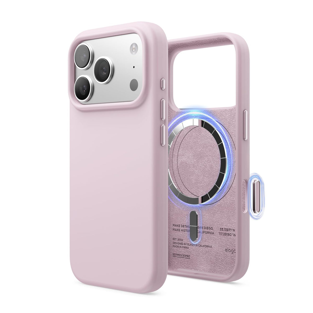 elago Premium Magnetic Silicone Case for iPhone Air Stone