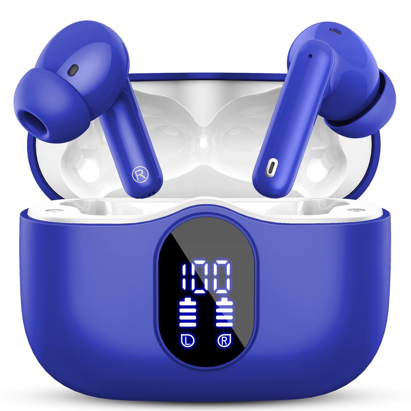 Bluetooth 5.4 Wireless Earbuds with Mic