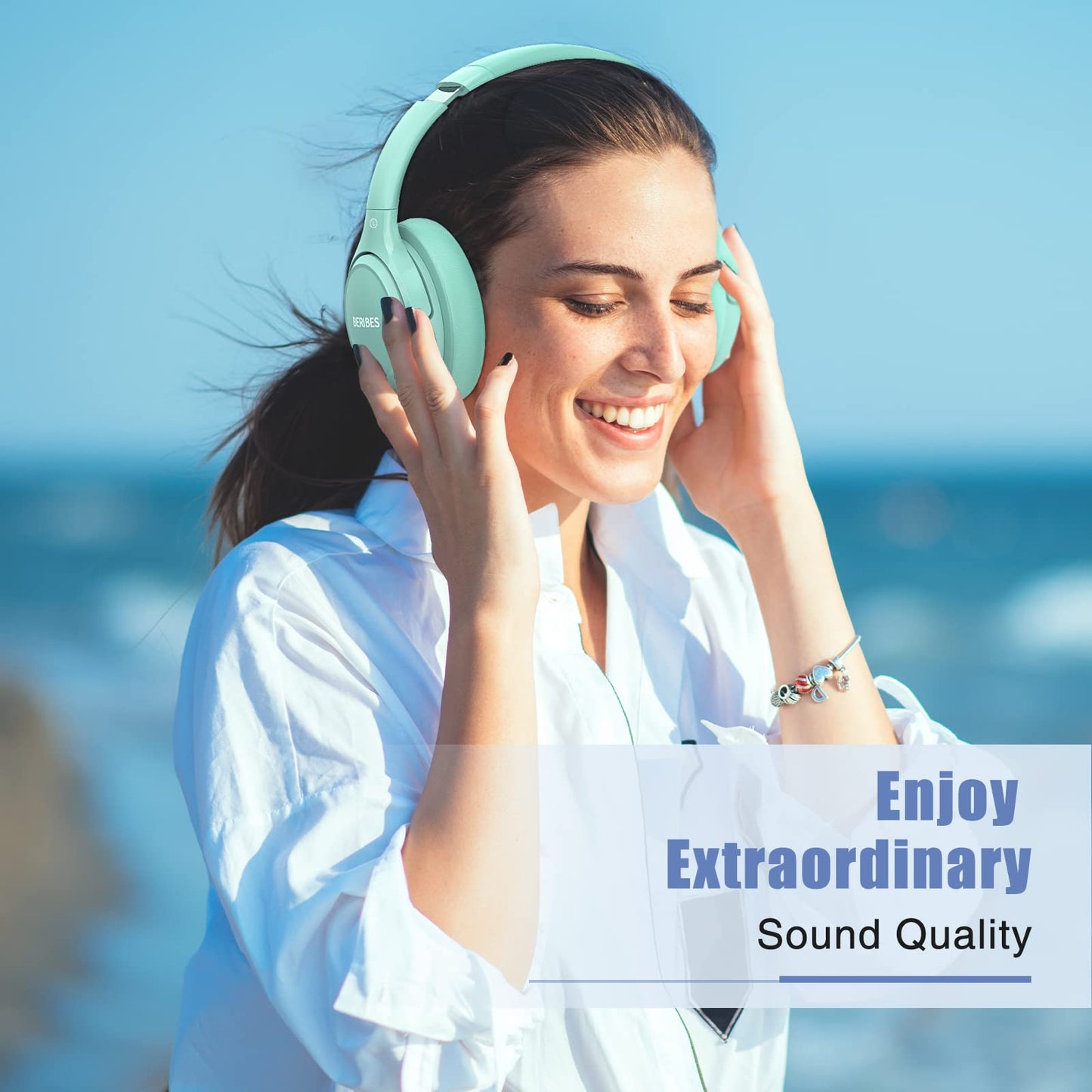 BERIBES 65H Bluetooth Over-Ear Headphones - Small Enterprise