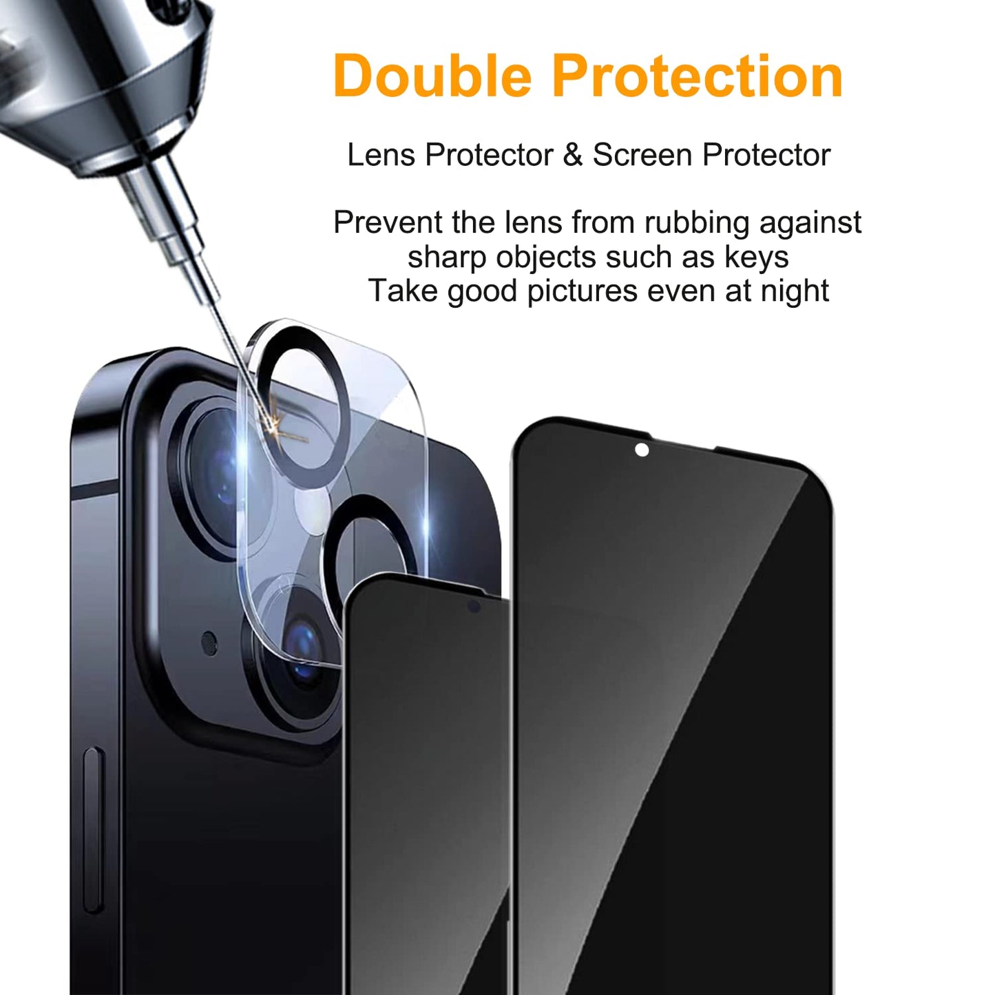 iPhone Air Privacy Screen & Camera Lens Protector