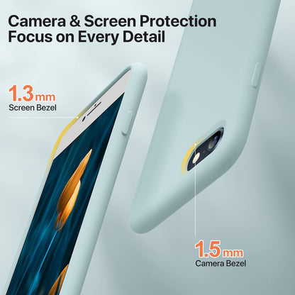 Miracase Capri Blue Slim Shockproof iPhone Case