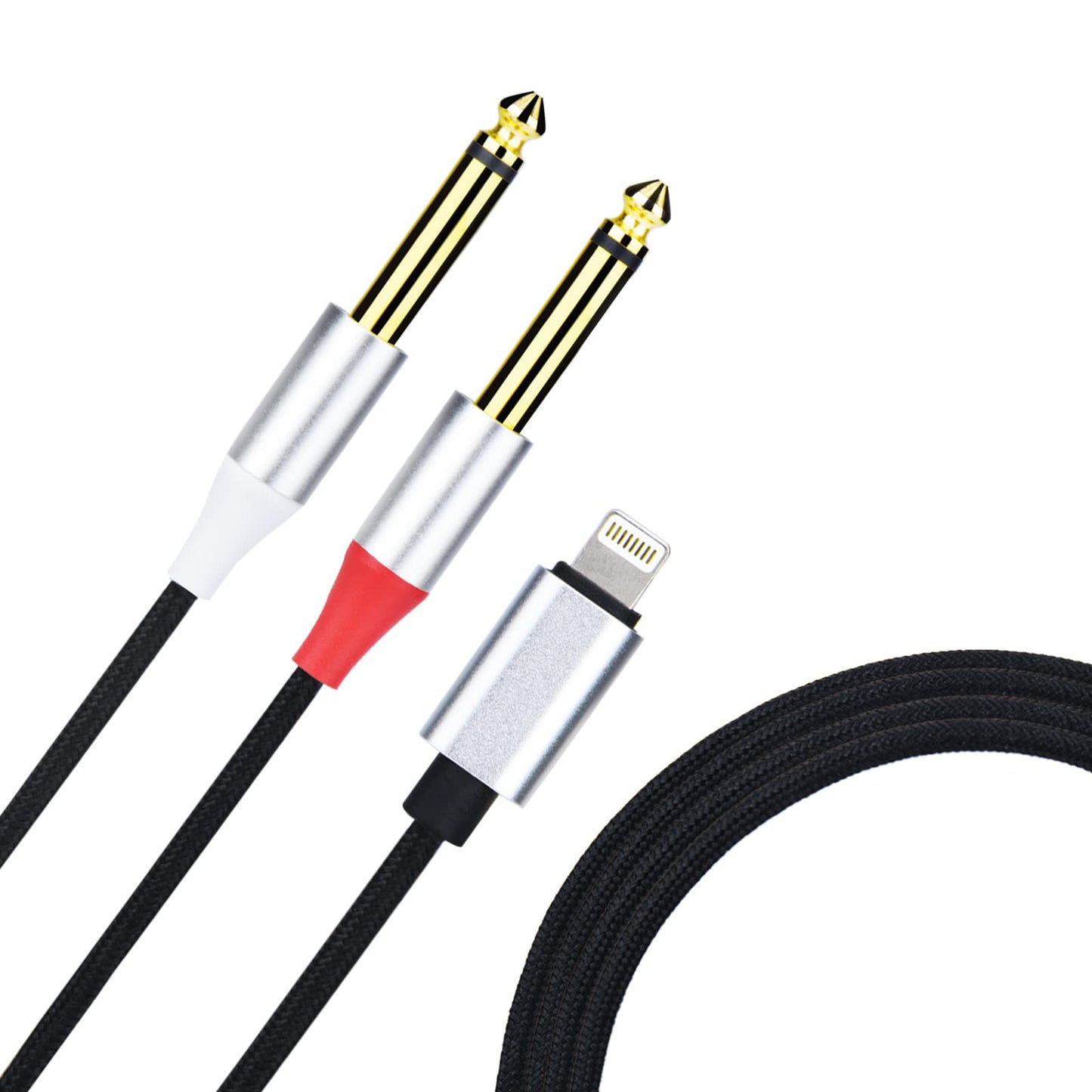 DualConnect Lightning-Y Cable for iPhone & Audio Gear
