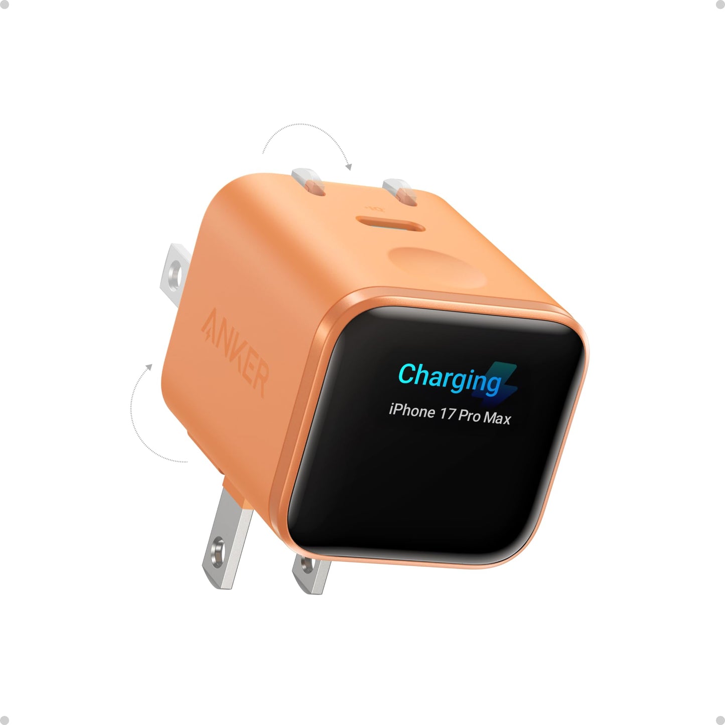 45W GaN Smart Display USB-C Charger