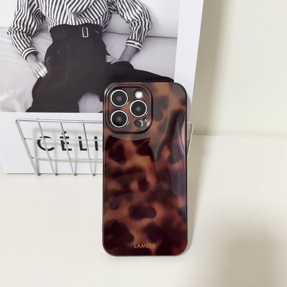 Cute Phone Case for iPhone 15 Pro Case Cheetah Leopard Print