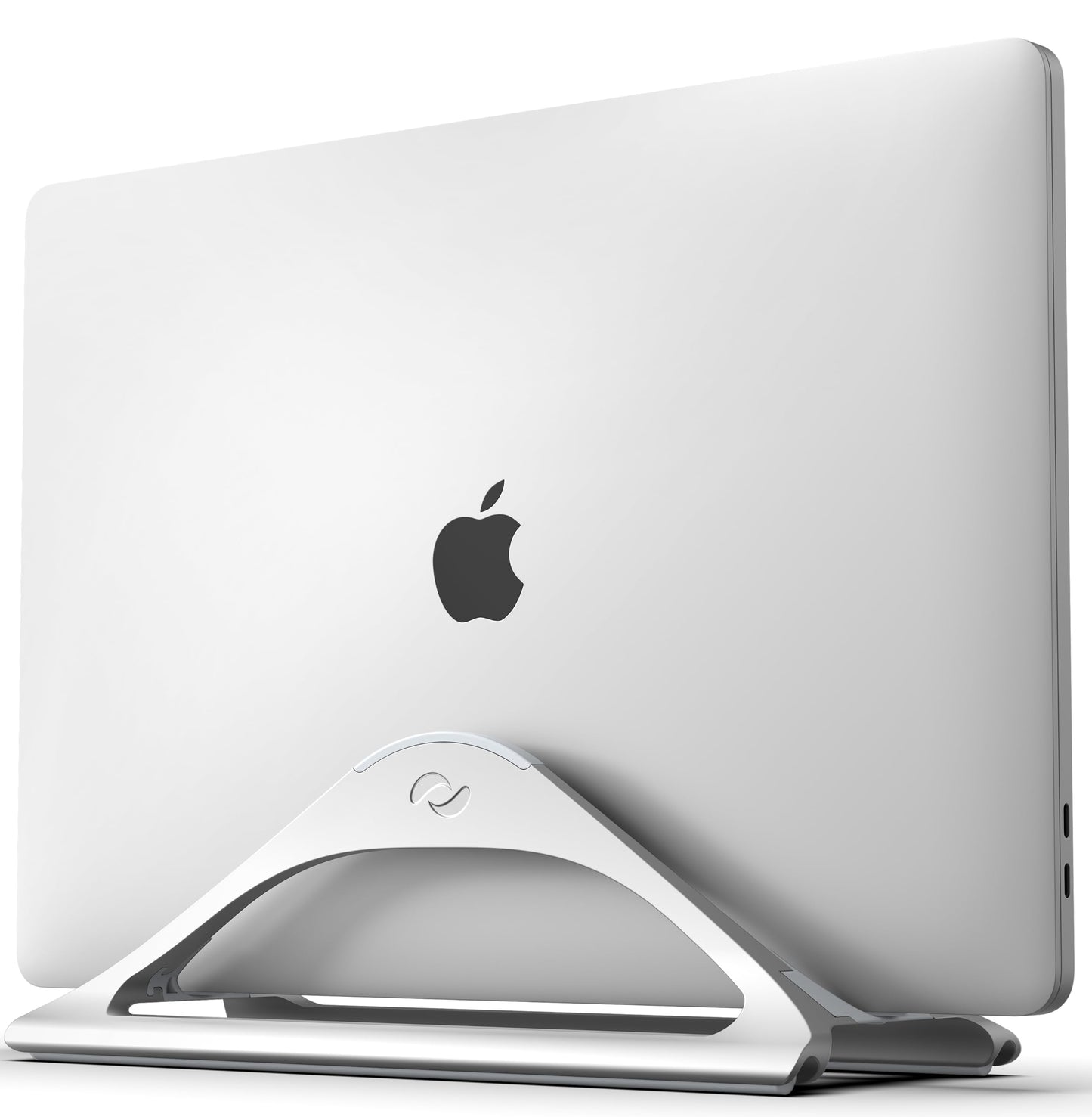 BlackRise: Adjustable Vertical Laptop Dock Stand