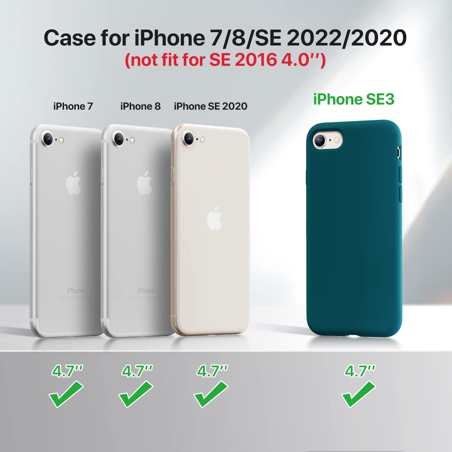 Miracase Capri Blue Slim Shockproof iPhone Case