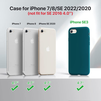 Miracase Capri Blue Slim Shockproof iPhone Case