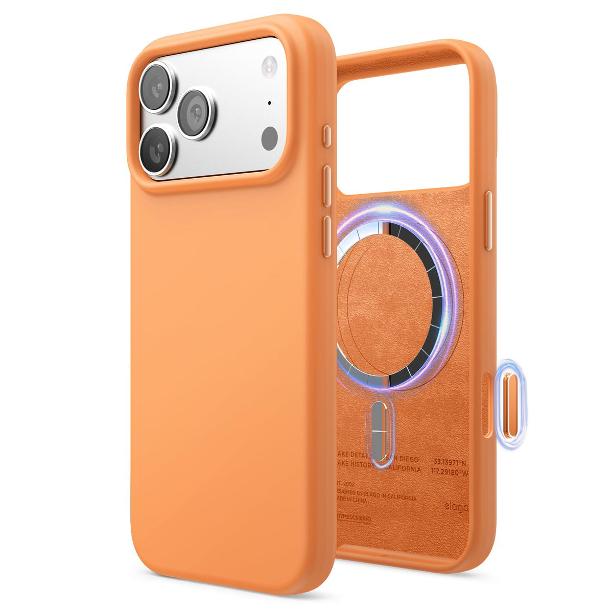 elago Premium Magnetic Silicone Case for iPhone Air Stone