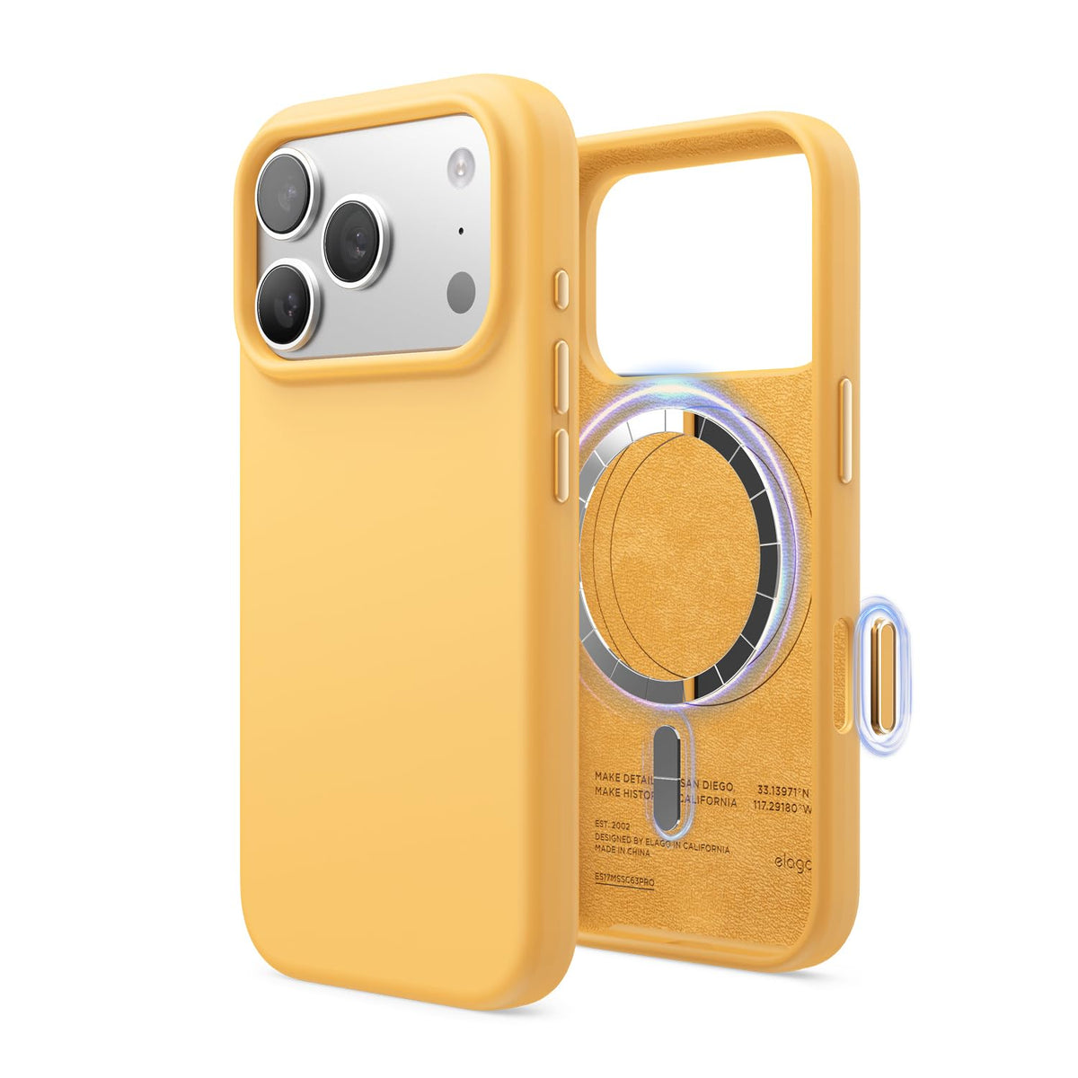 elago Premium Magnetic Silicone Case for iPhone Air Stone