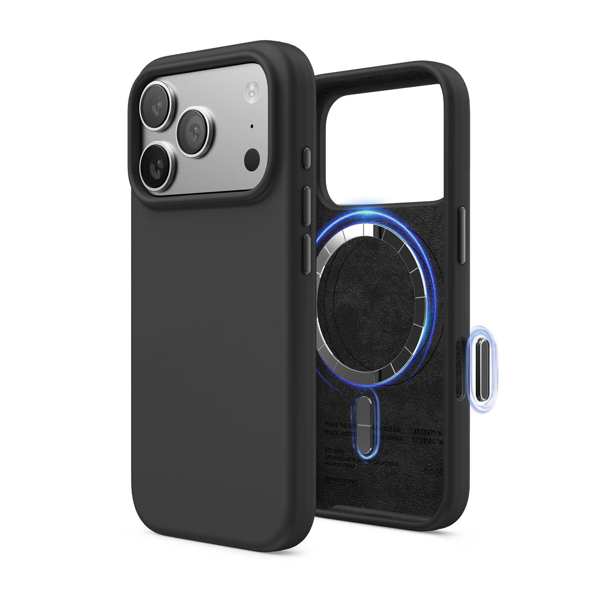 elago Premium Magnetic Silicone Case for iPhone Air Stone