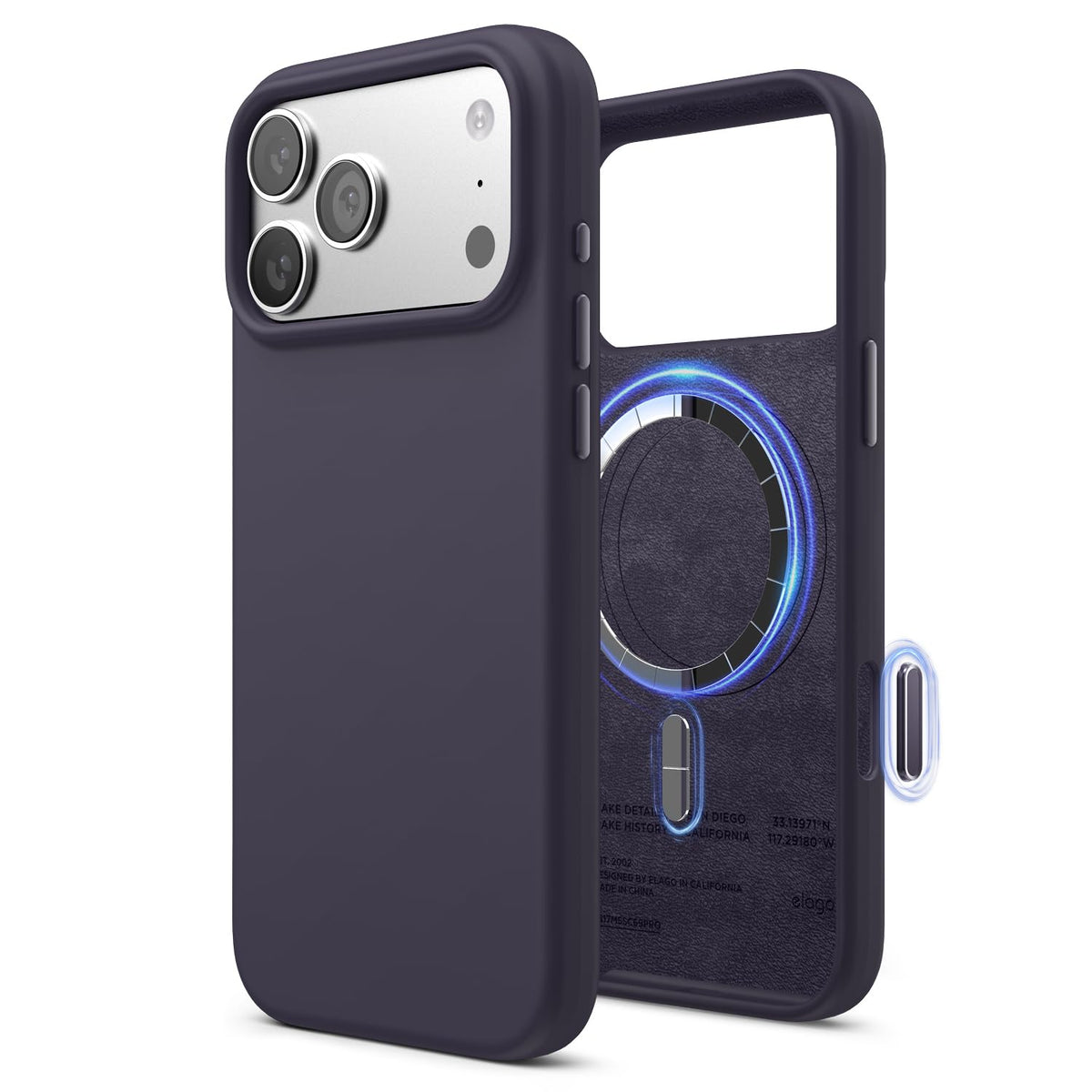 elago Premium Magnetic Silicone Case for iPhone Air Stone