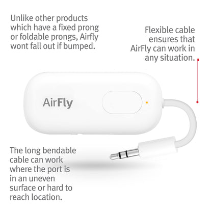 AirFly SE: Bluetooth Audio Adapter for Travel & More - Small Enterprise